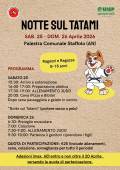 Notte sul tatami 25-26 Aprile 2026